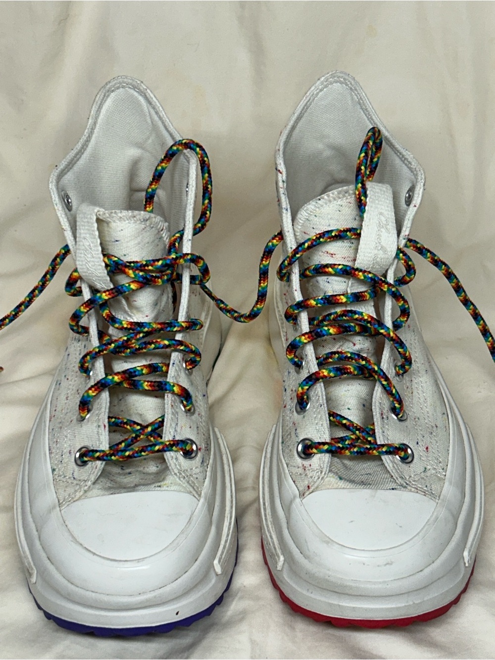 Converse Chuck Taylor Run Star Legacy CX Hi Pride Edition Men’s 6.5 Women’s 8 - Picture 4 of 10